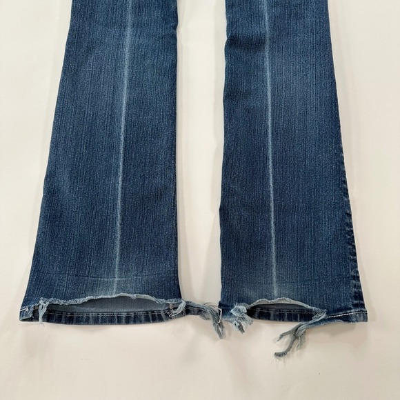 Miss Me Loweise Bootcut Jeans Womens Size 28x34 Embellished Fleur de Lis Denim - Picture 6 of 8